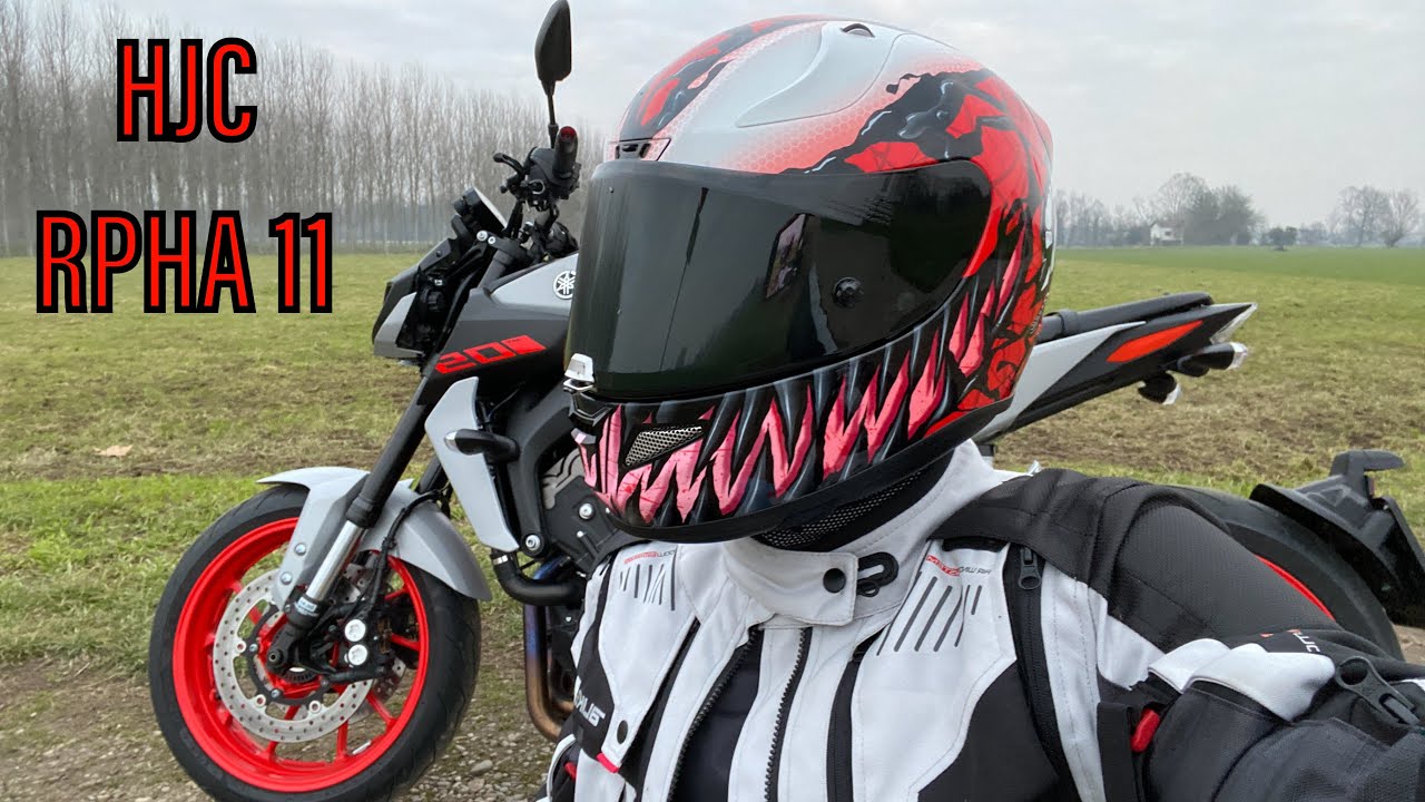 HJC RPHA 11 CARNAGE - RECENSIONE E SETUP PER MOTOVLOG
