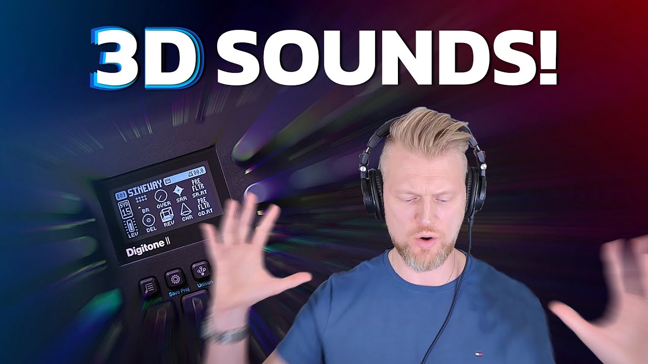 Digitone 2 в полном 3D &mdash; урок по бинауральному звуку 🎧