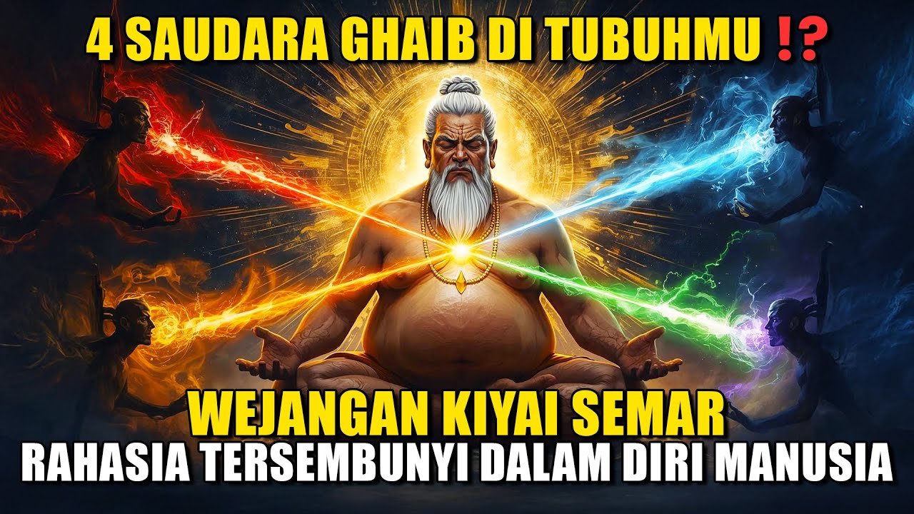 WEJANGAN SEMAR‼️SATU NAFAS, EMPAT SAUDARA - RAHASIA TERSEMBUNYI DALAM DIRI MANUSIA