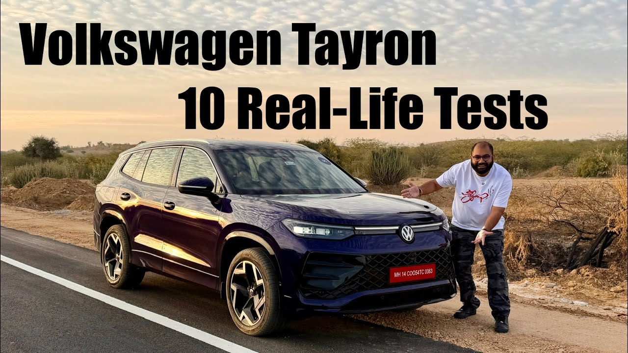Volkswagen Tayron — 10 реальных тестов! | @MotorBeam