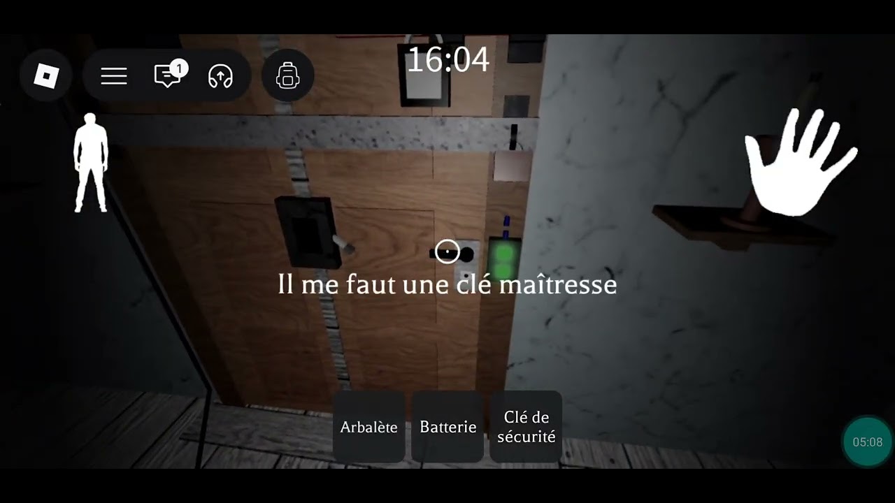 Je m'enfui de la maison de Granny  sur roblox #2 (Granny 1)