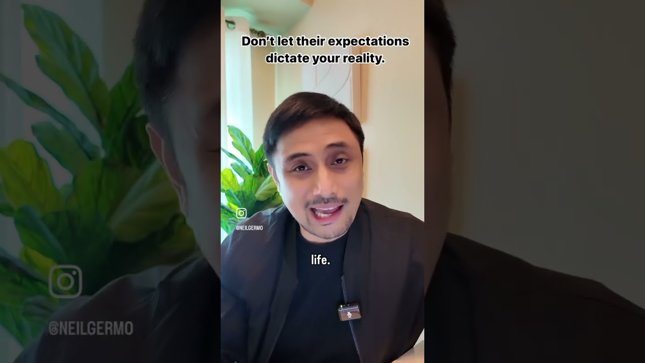 Don&rsquo;t let their expectations dictate your reality. Don&rsquo;t live life chasing the approval of people.