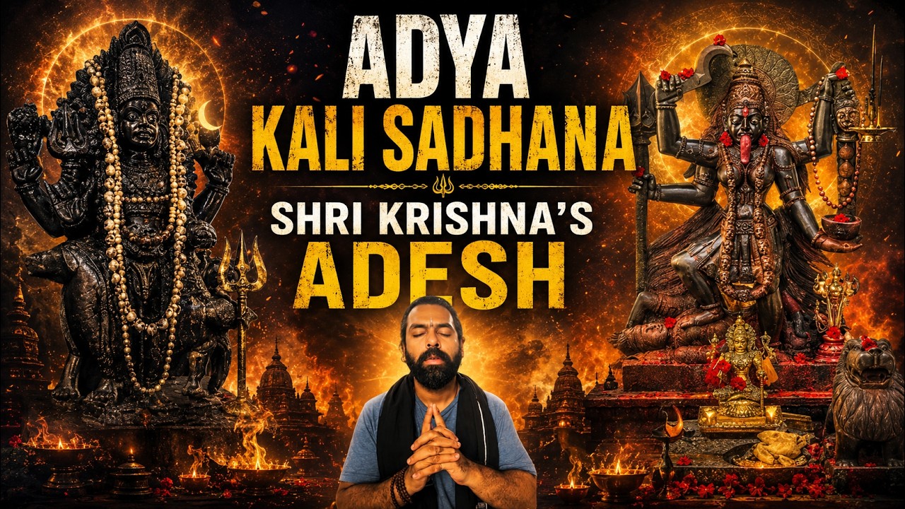 ADYA KALI SADHANA, SHRI KRISHNA’s ADESH, DEFEAT KALIYUGA, KEEPING PHOTO, BHAIRAVA KRIPA.
