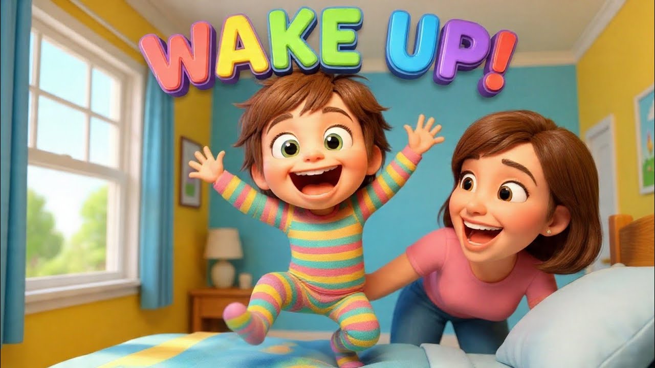 Wake Up, Little Star! 🌞 Fun School Morning Song for Kids 🎒