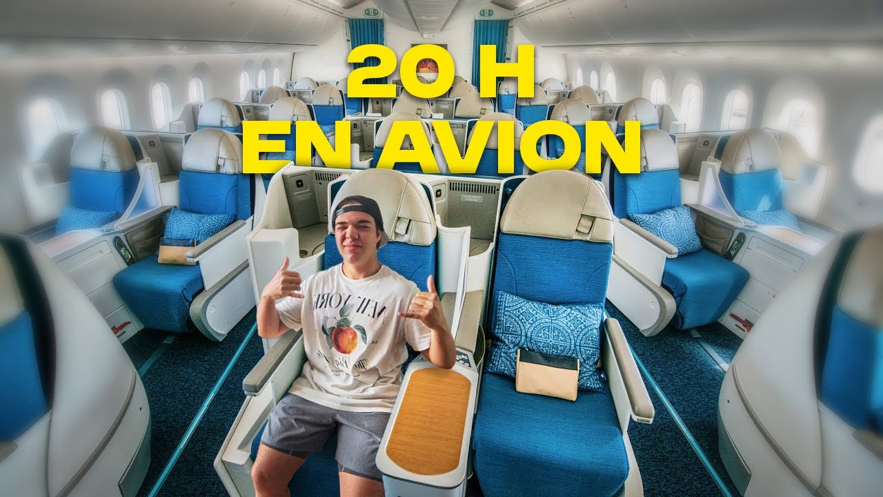 JE PASSE 20H DE VOL EN PREMI&Egrave;RE CLASSE