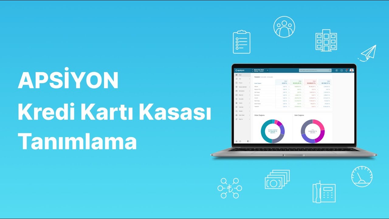 Apsiyon'da Kredi Kartı Tahsilat Kasası Nasıl Tanımlanır?