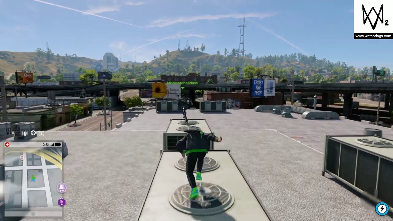 Watch Dogs 2 | Parkour | Run 12