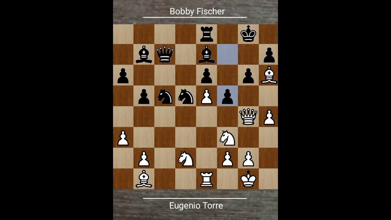 Eugenio Torre vs Bobby Fischer • Training Game, Sveti Stefan 1992:  A Friendly Clash of Legends