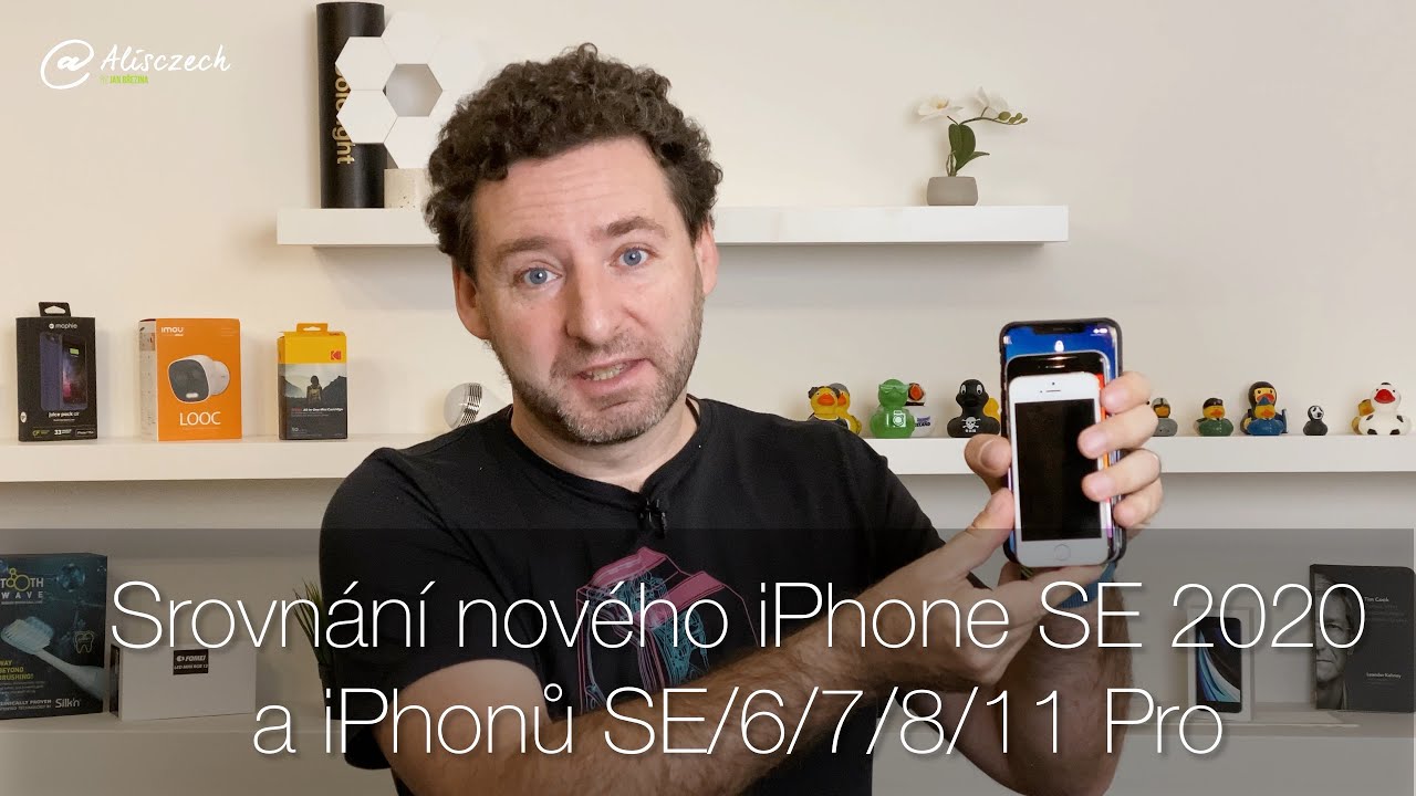 Srovnání iPhone SE 2020 a iPhonů SE, 6/7/8 a 11 Pro Max v praxi [4K] (Alisczech vol. 307)