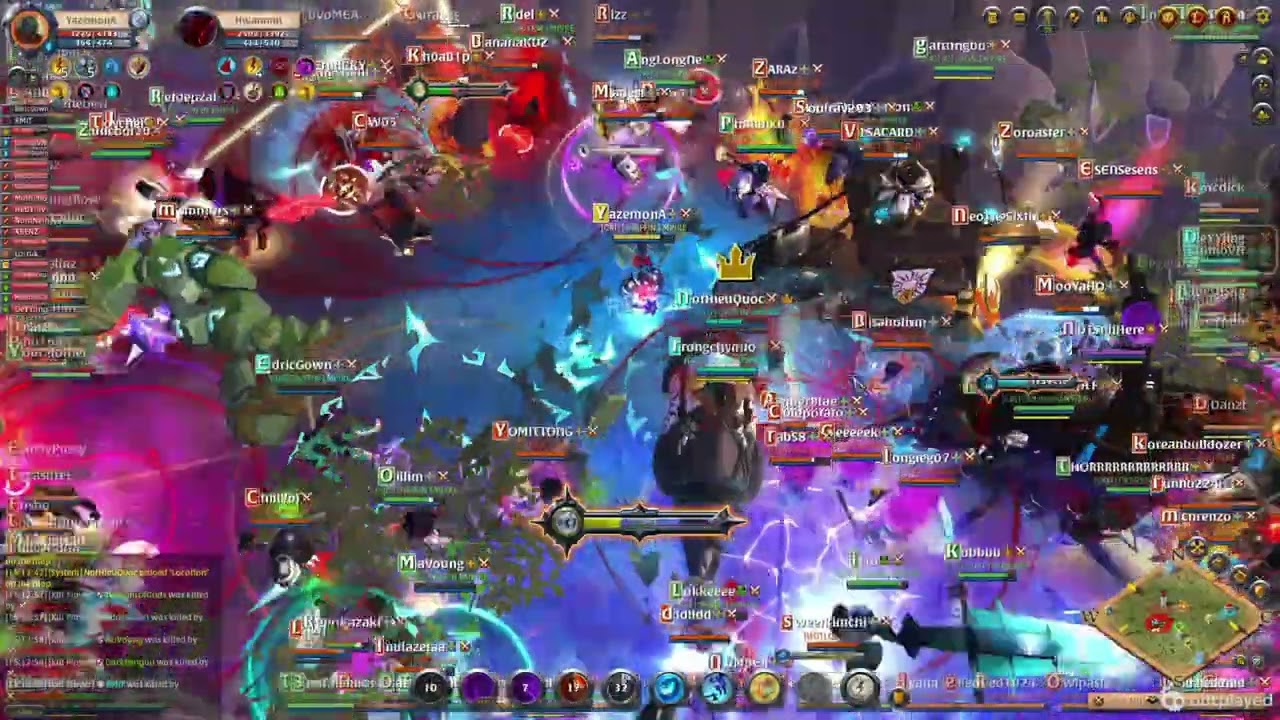 Albion online Mace 1h Pov GE vs topspire , Ge vs Hot ally