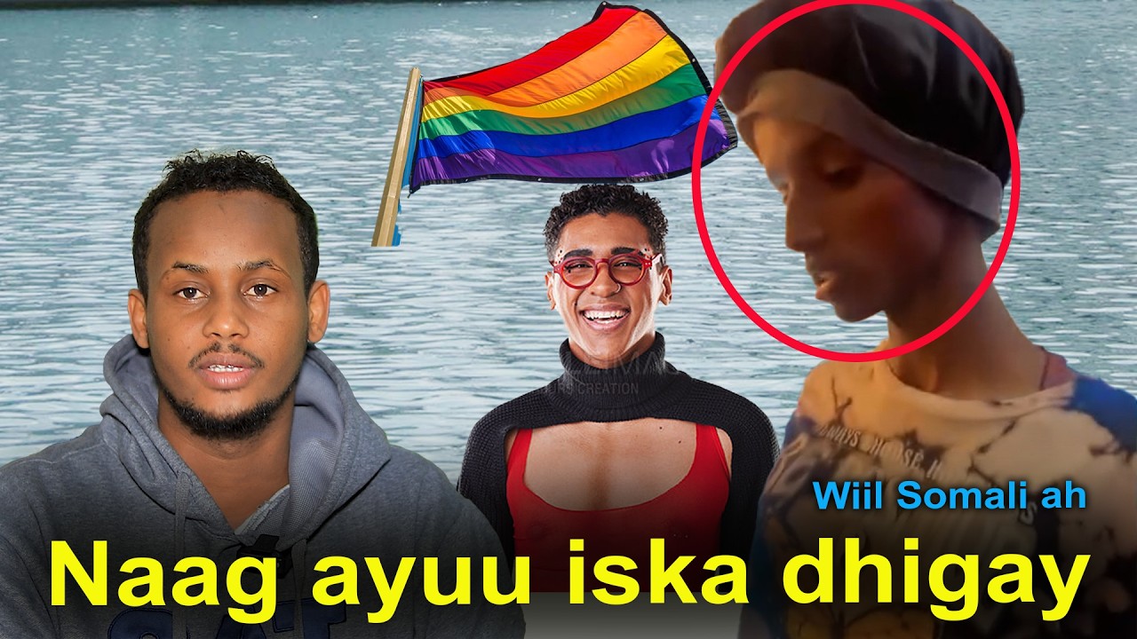 Wiil Soomaali ah oo Naag  iska dhigay si xishood la'aan ah ayuu u adeeganayaa Daawo