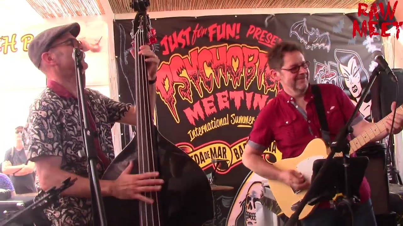 THOSE DEADBEAT CATS AT SANTIS BEACH BAR - PSYCHOBILLY MEETING 2023