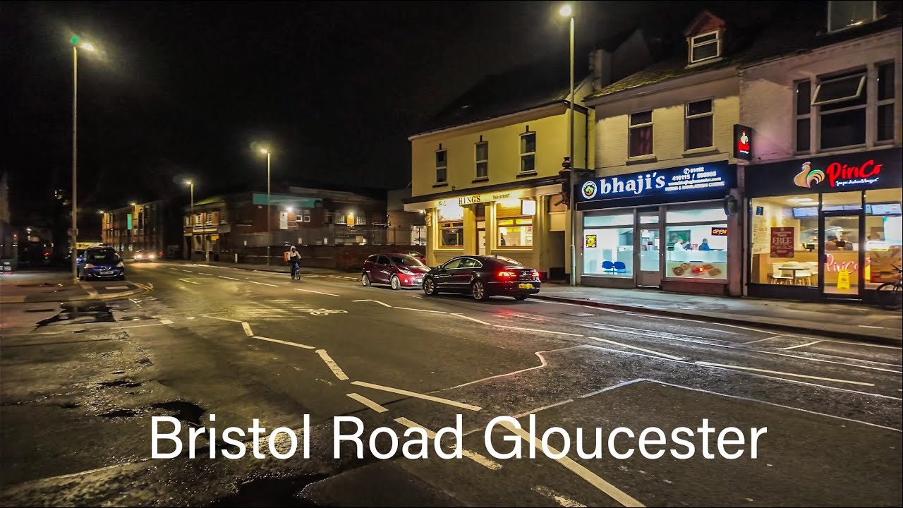 Gloucester’s Bristol Road by Night | Evening Walk