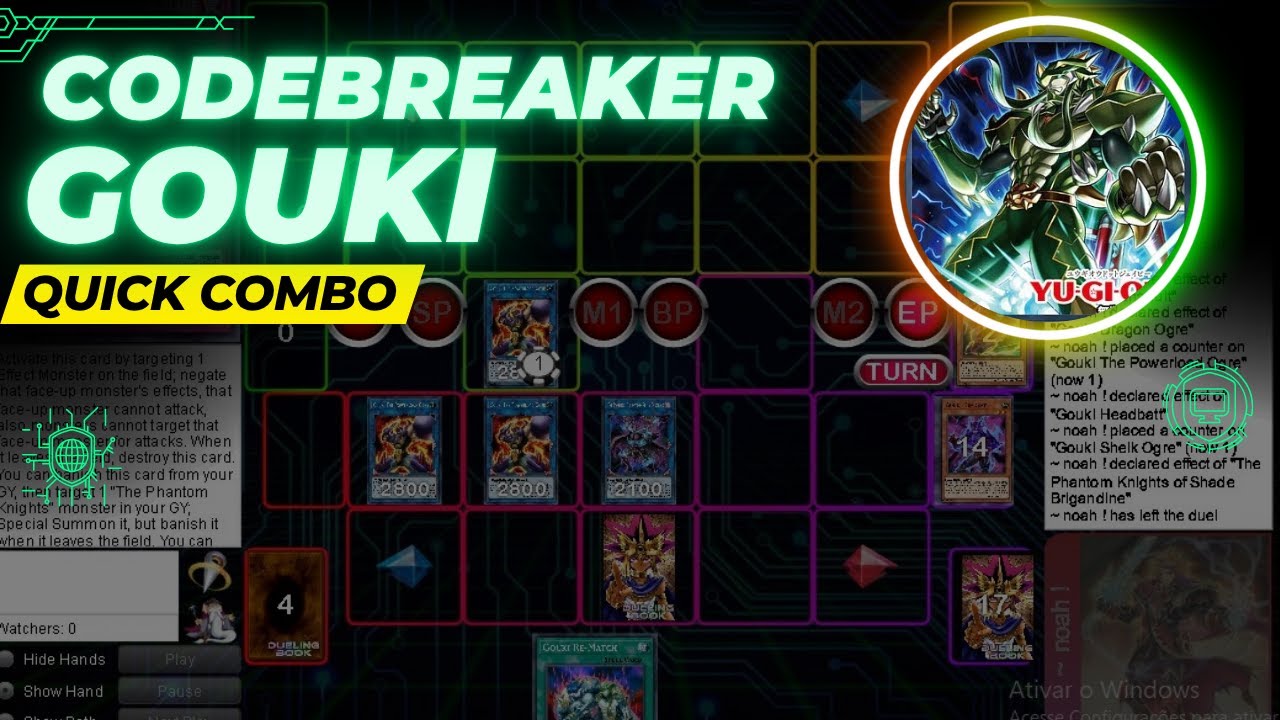 Yu-Gi-Oh! Codebreaker Gouki Combos 2025 (Post Doom of Dimension) The Powerload Ogre Turbo Post DOOD