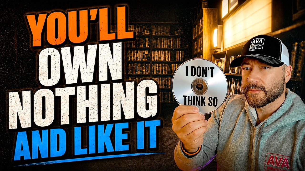 Sony Just Showed Why Physical Media Will NEVER Die! You'll Own NOTHING and Like It!