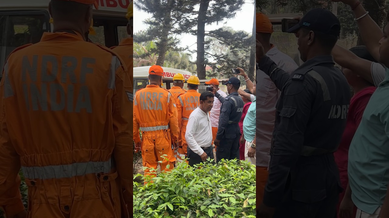 Amarabati Lake Rescue Team 🛟 #rescue #amaravati #digha #ndrf #shorts