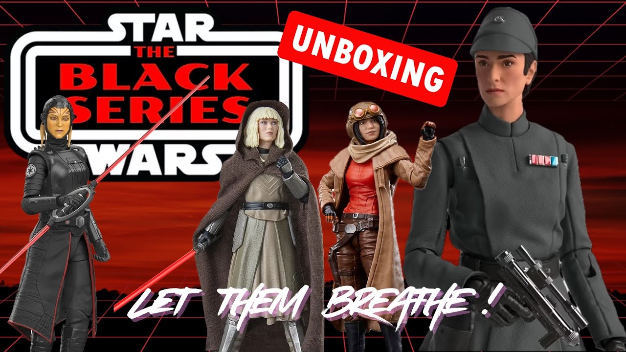 Star Wars Black Series Unboxing - The TV shows, Solo and The Expanded Universe... Let them breathe!
