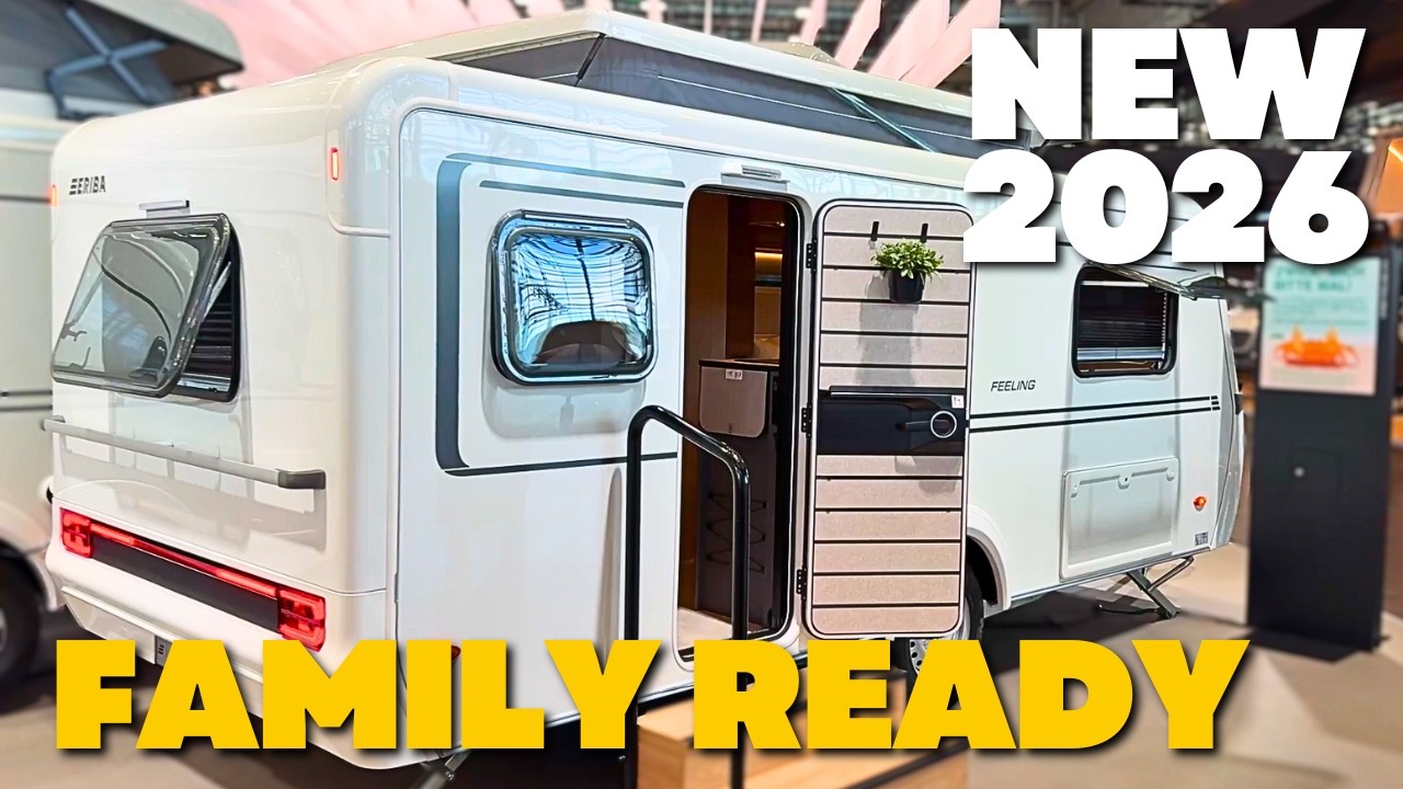 Best Family Caravans from Caravan Salon Düsseldorf – Top 10 Models!