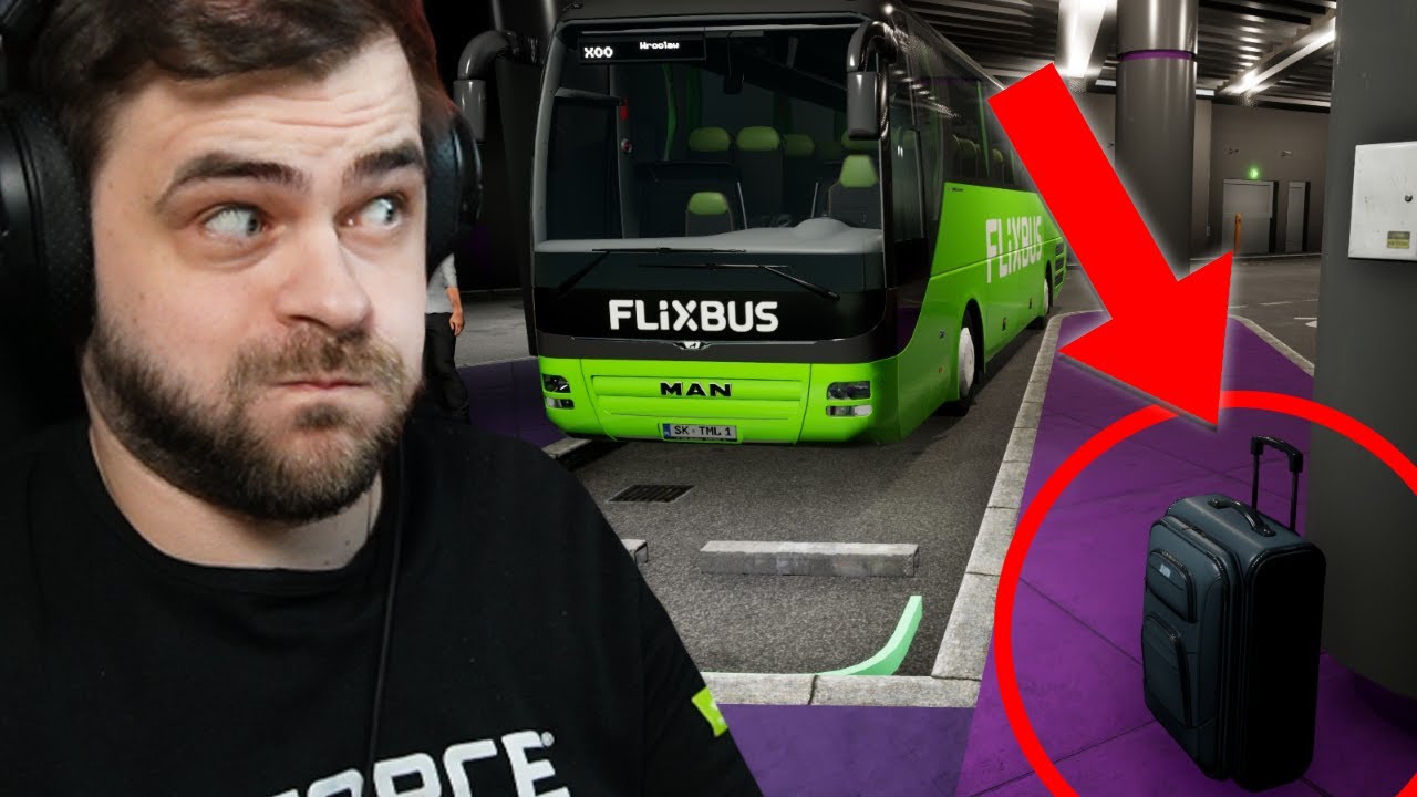 Autostradą z Katowic do Wrocławia i porzucona walizka  - Fernbus Simulator: DLC Polska (#6)