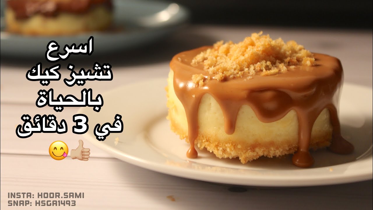 تشيز كيك سريع في 3  دقائق | CHEESECAKE IN A MUG