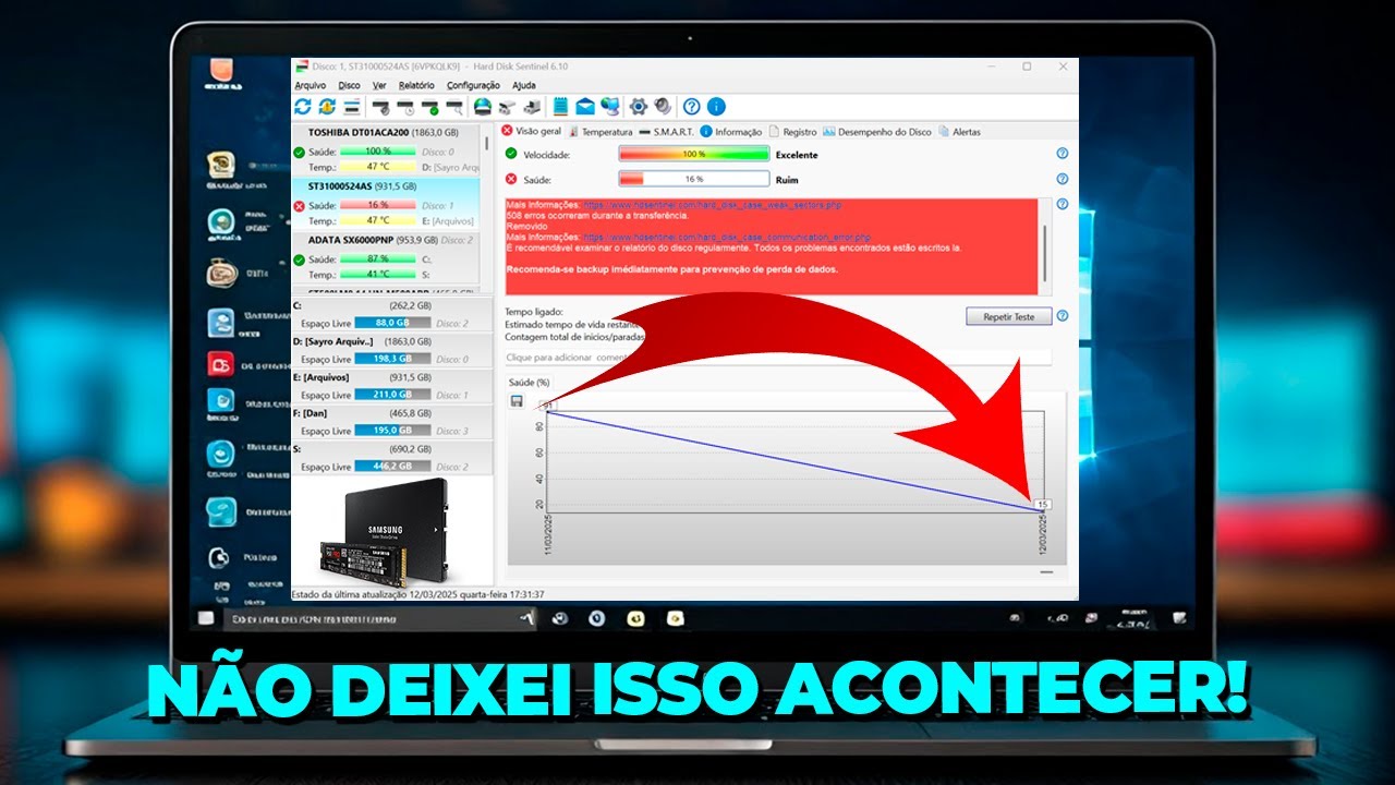 Novo UPDATE do Windows ESTÁ DESTRUINDO OS HDs? Disco ESTRAGOU de um DIA para OUTRO - como RESOLVER