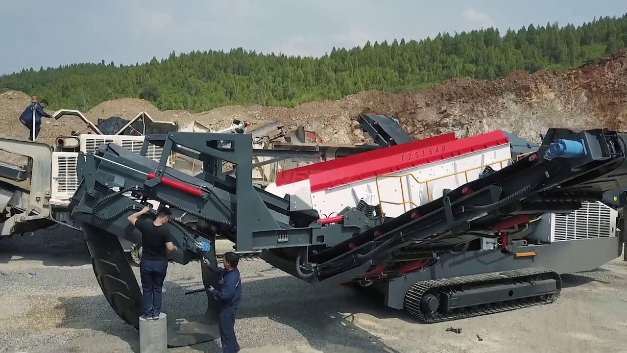 Mobile Screening Plant