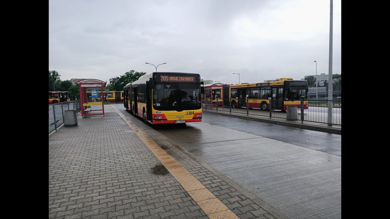 MAN NG313 Lion's City G #3384 - Przejazd (linia 705 - ZTM Warszawa)