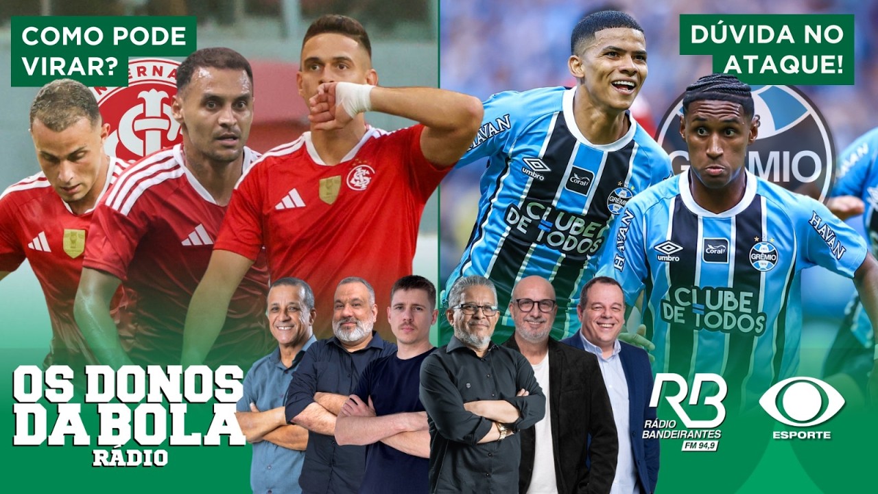 COMO O INTER PODE VIRAR O CLÁSSICO? | GRÊMIO COM DÚVIDAS! | Os Donos da Bola Rádio (04/03/26)
