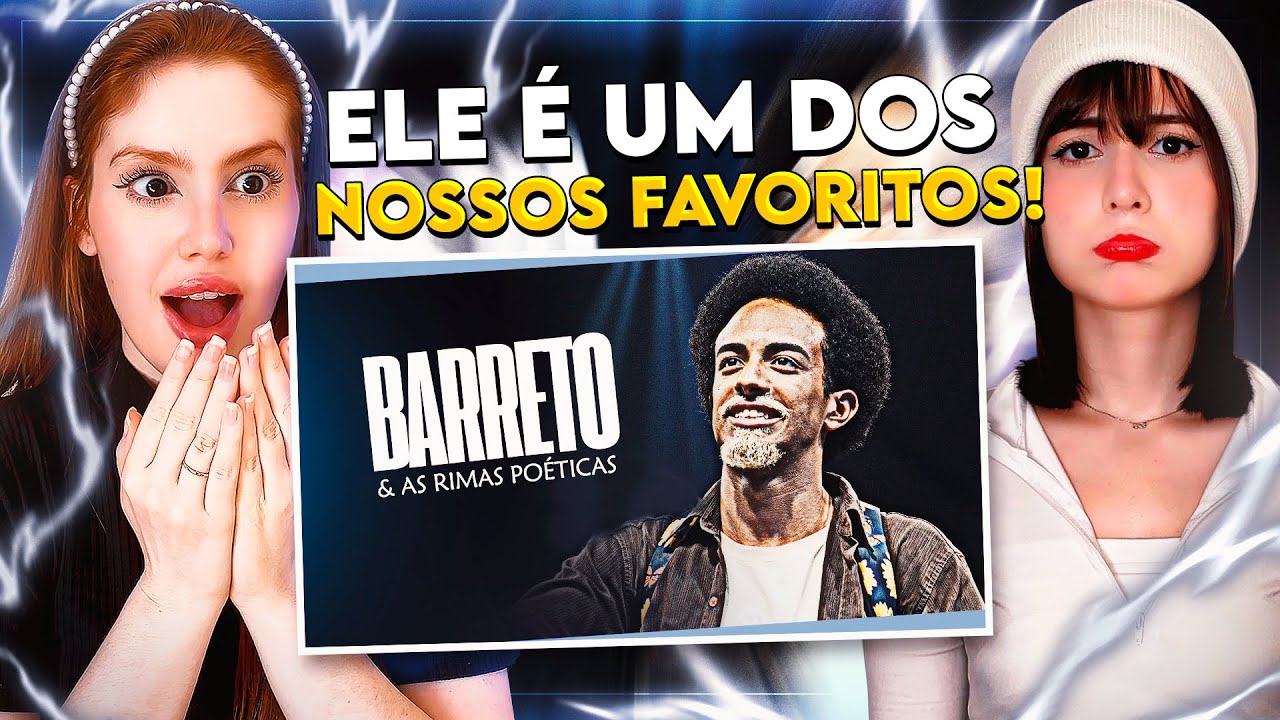 REACT | As RIMAS POÉTICAS do BARRETO! | CR Reacts