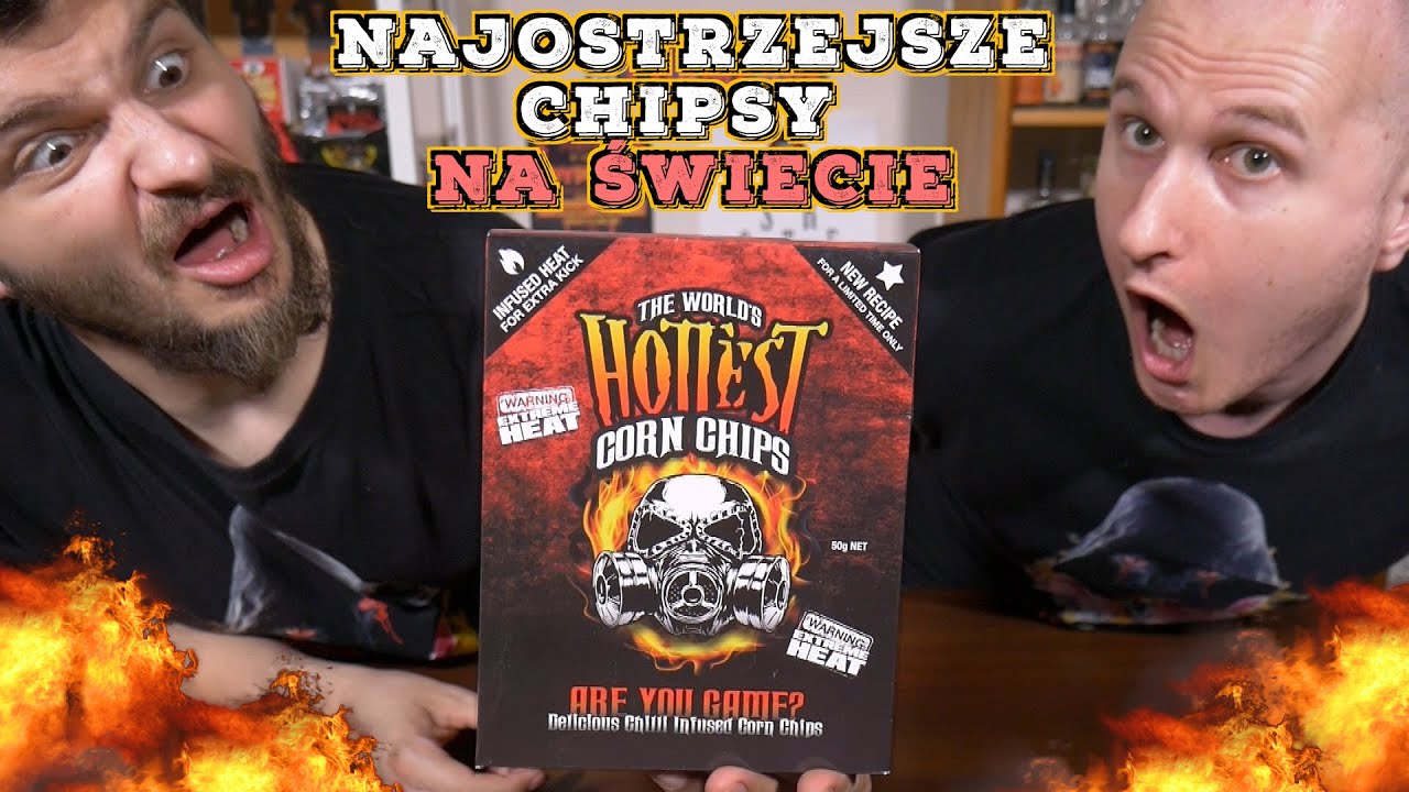 2021-08-05 Wyzwanie Ostrości #332: Najostrzejsze Chipsy Na Świecie - The World's Hottest Corn Chips