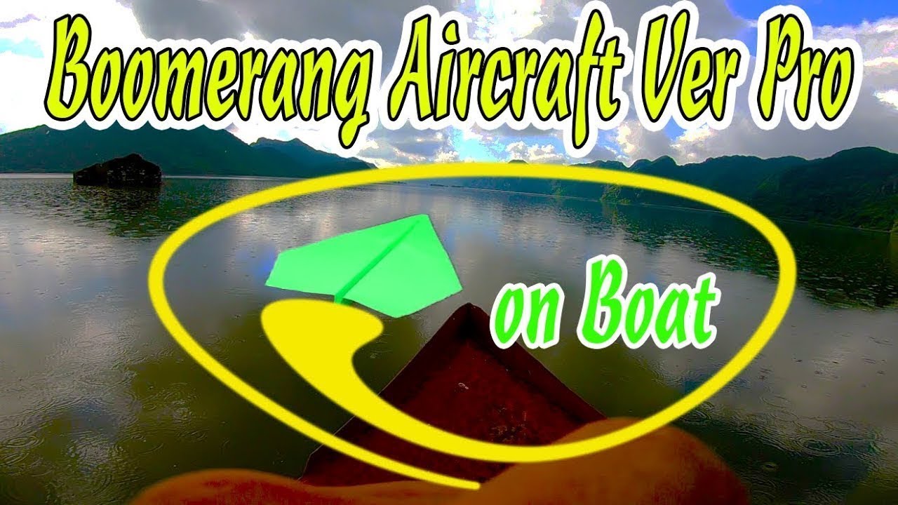 C&aacute;ch Gấp M&aacute;y Bay Boomerang Ver Pro, Origami Boomerang plane, #BoomerangPlane #XTT #XTT