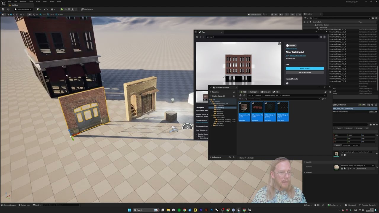 04 - Software Tutorial / Unreal Engine - Bring in content