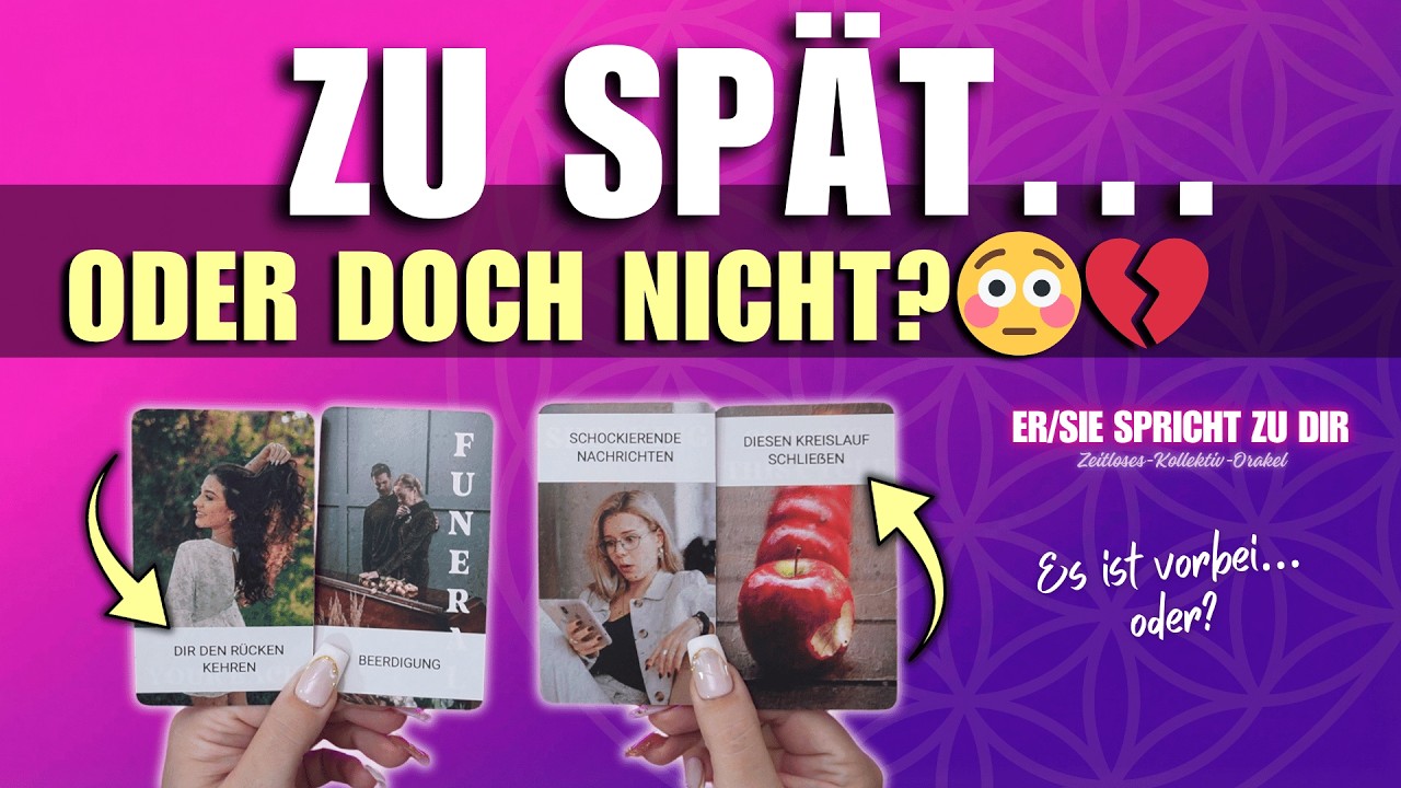 Pl&ouml;tzliche Trennung&hellip; aber das Universum greift ein! [Freestyle-Legung]