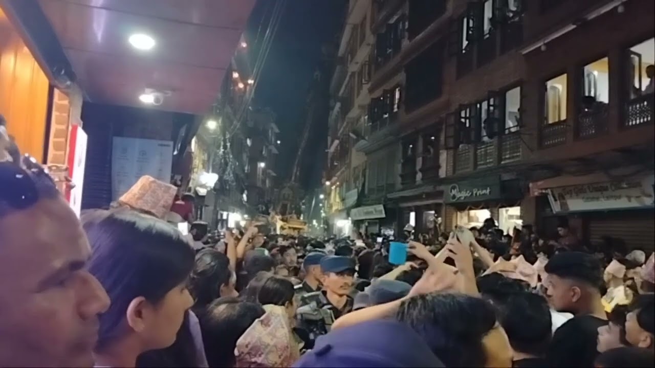 Bunga Dya (Rato Macchindranath) Jatra 2081 Pulchowk to Gabahal 2/2