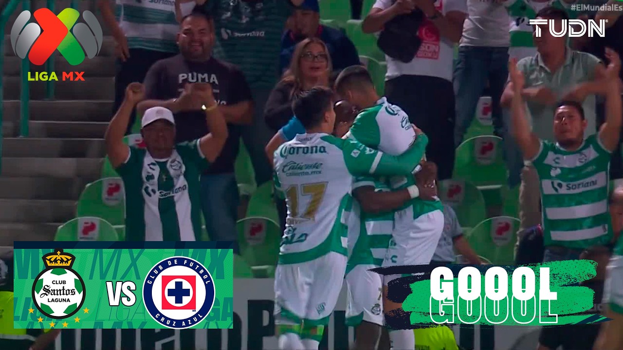 &iexcl;Explota el TSM! Gol de Santos I Santos vs Cruz Azul | Liga MX - Jornada 9 Clausura 2026 | TUDN