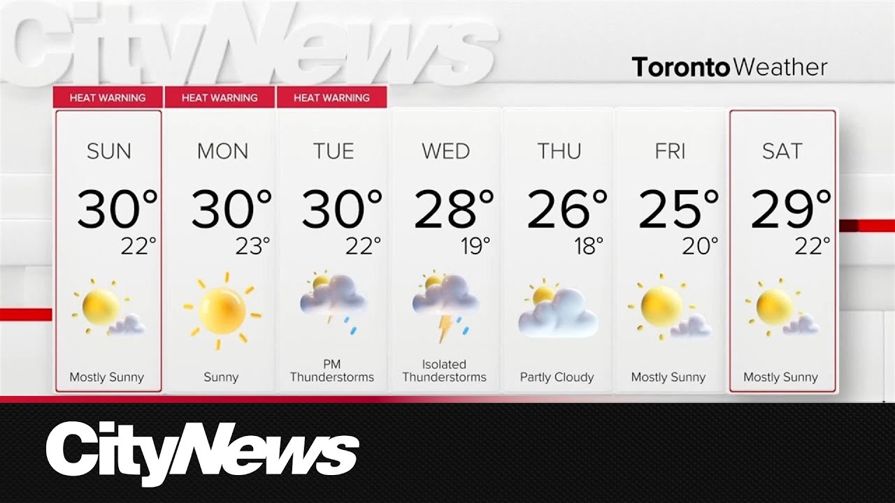 Widespread heat warnings in effect