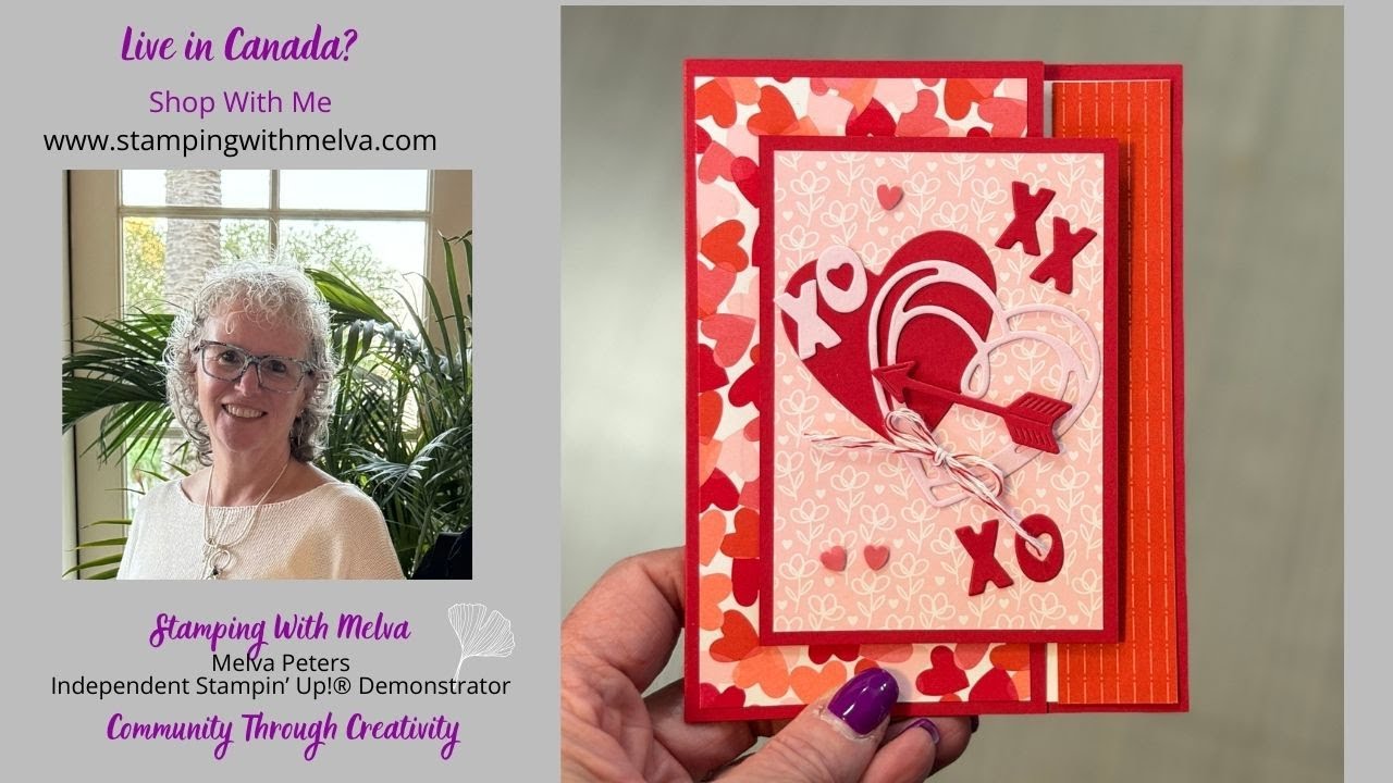 Live with Stamping With Melva - Stampin' Up!® Endless Love