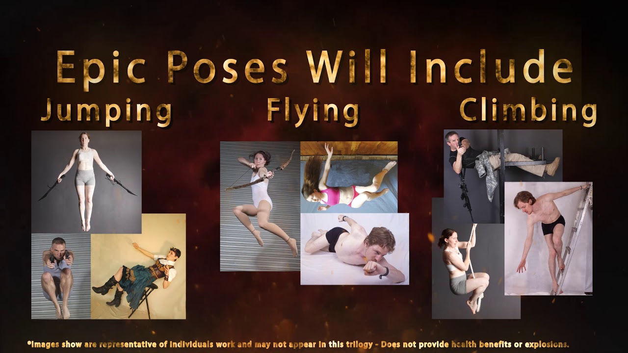 Group Pose Reference Kickstarter by SenshiStock