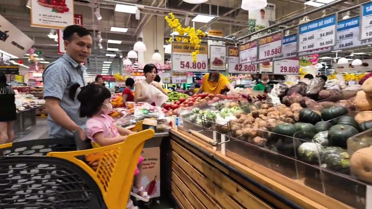 Chợ Nhà Giàu Sài Gòn Đông Nghẹt Người Chen Chút Mua Sắm Tết 