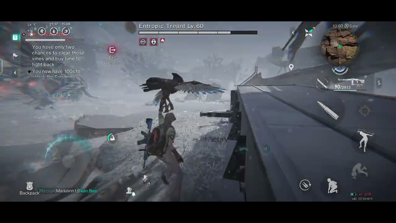 ONCE HUMAN GAMEPLAY ENDLESS DREAM SOLO RUN ENTROPICE TREANT SILO LVL 50 & 60