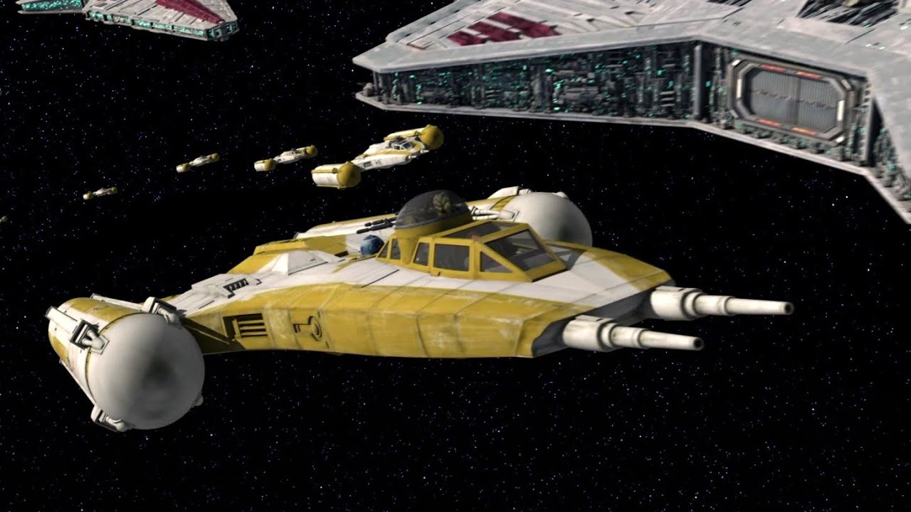 Attack Run on the Malevolence [4K HDR] - Star Wars: The Clone Wars