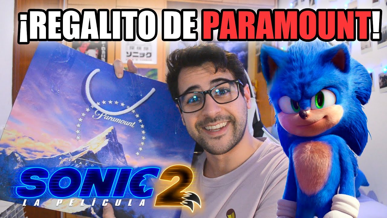 PARAMOUNT me ha enviado un REGALO de SONIC 2 LA PELÍCULA | Sergindsegasonic