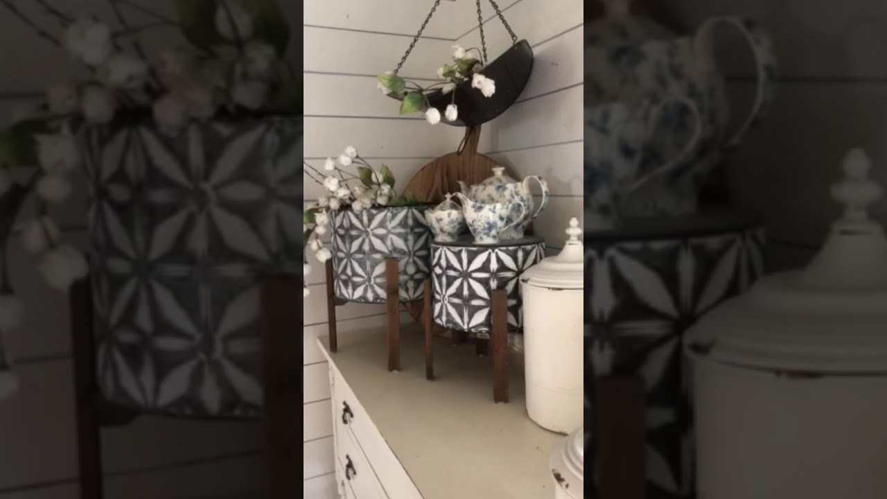 Tabletop Planters Set of 2