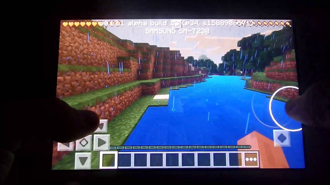 Minecraft on Samsung Galaxy Tab 4 7.0 (HD)(2015)