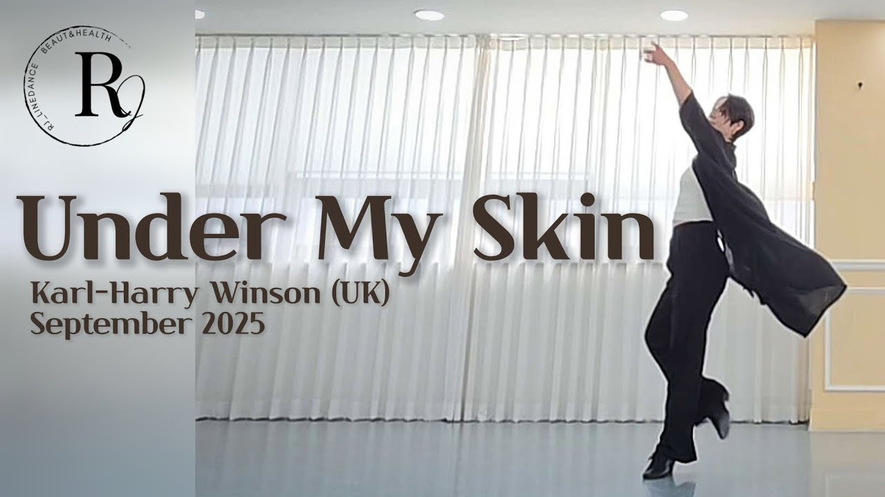 Under My Skin Linedance/롤링카운트중급라인댄스/9호선등촌역6번출구/중고급라인댄스동호반