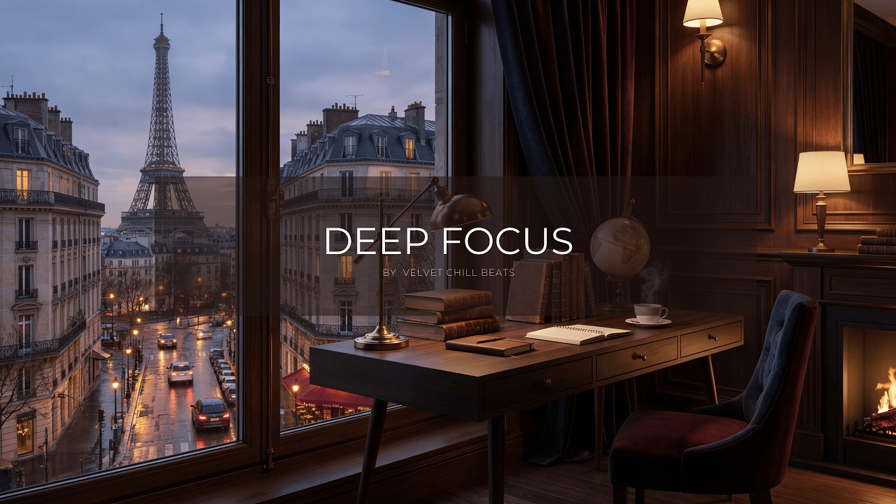 2 Hours Dark Lo-Fi Study Music for Deep Focus & Concentration