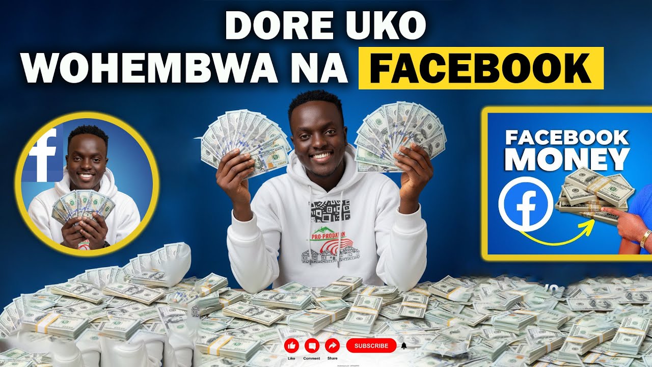 DORE UKO WOHEMBWA NA FACEBOOK//HOW TO MONETIZE YOUR FACEBOOK Account. JordanTV