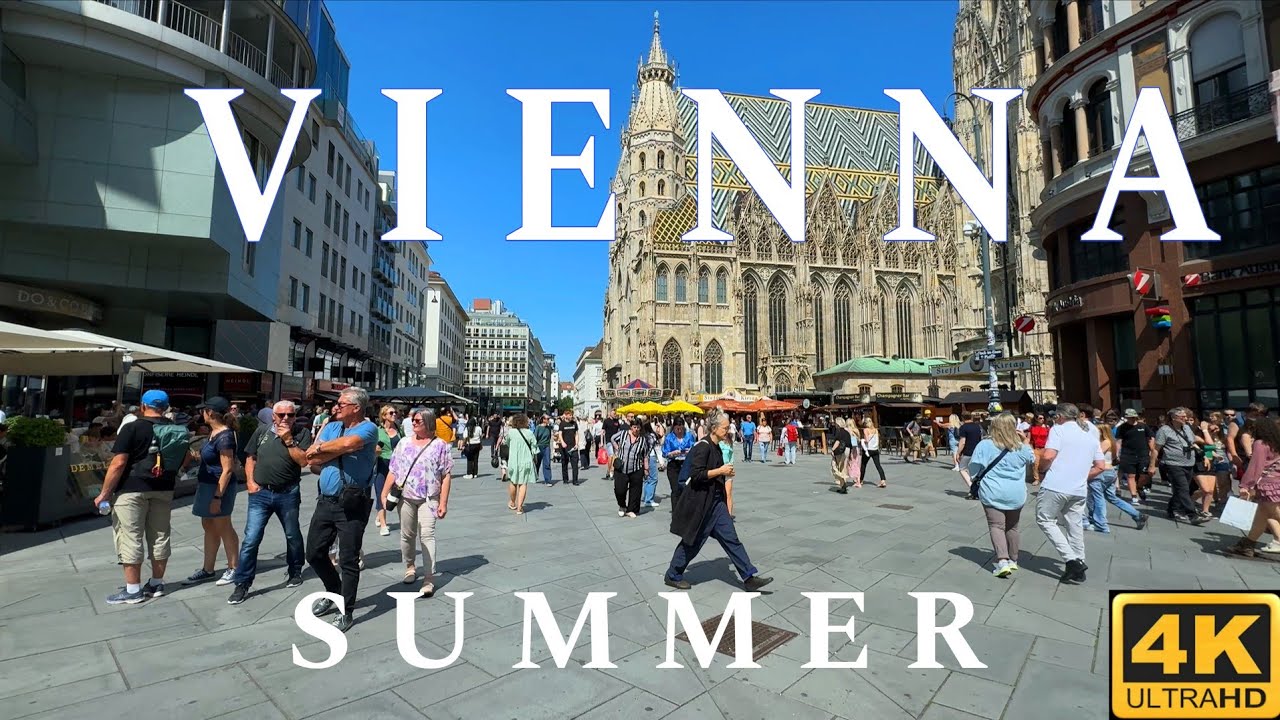 Vienna Austria 🇦🇹 Summer 2025 - Walking Tour 4K UHD