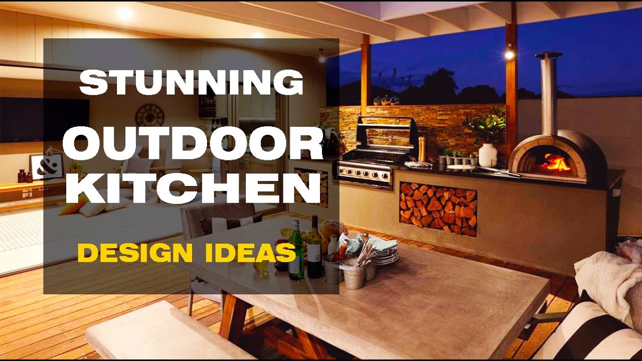 Stunning OUTDOOR KITCHEN IDEAS - Interior Design | You!Home