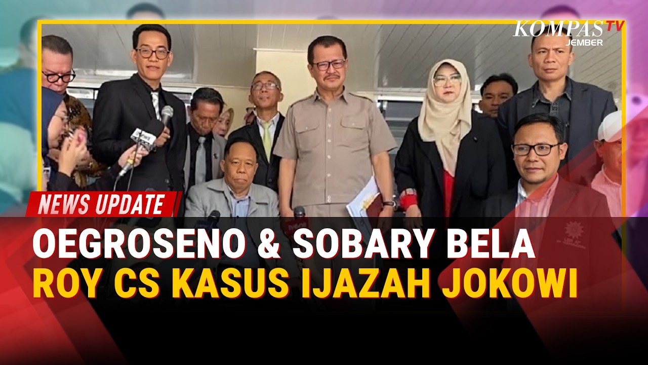 BABAK BARU KASUS IJAZAH JOKOWI: Oogroseno, Sobary, & Din Samsyuddin Bela Roy Suryo Cs